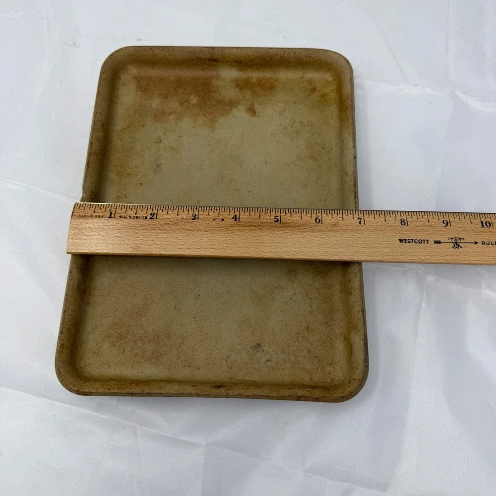 Pampered Chef Family Heritage Small Bar Pan 9x7 Stoneware Toaster Oven